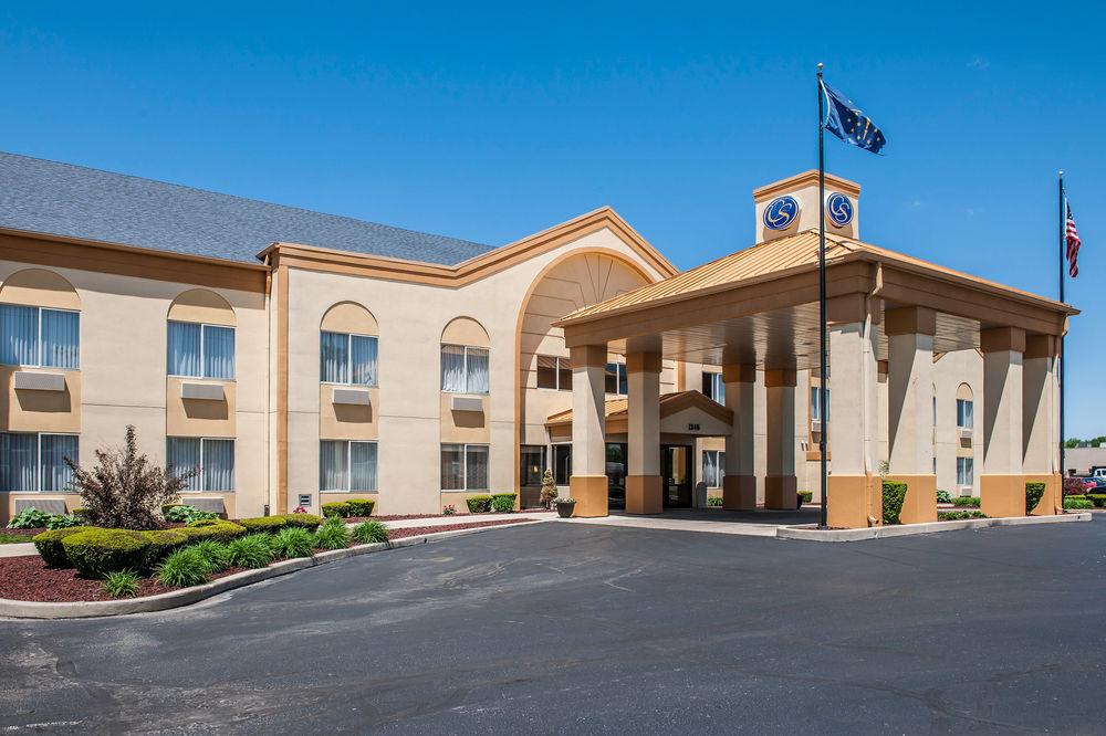 Comfort Suites Marion Buitenkant foto