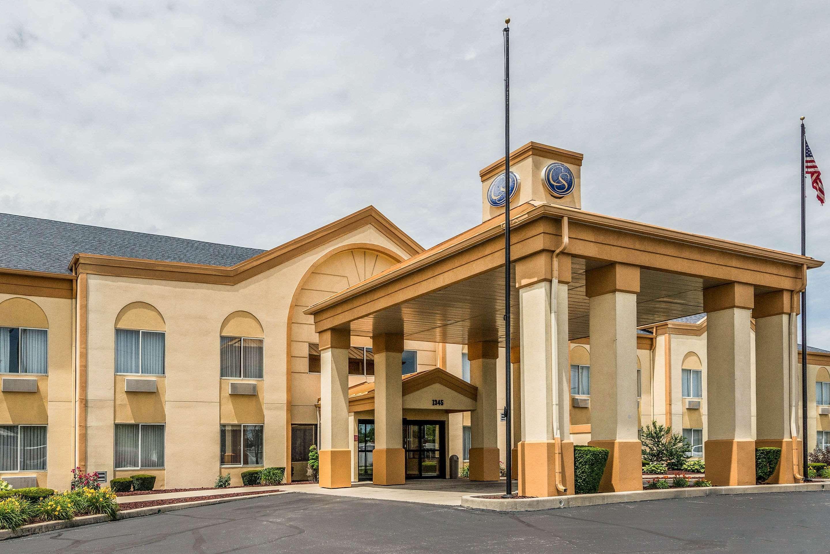 Comfort Suites Marion Buitenkant foto